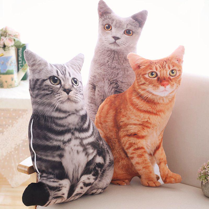 Soft And Cuddly 50cm Cat Pillow Plush Toy Doll Cushion Perfect For Sleep And Play