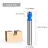 Professional Grade Round Bottom Router Bit for Softwood Projects