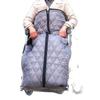 Fleece-Lined Winter Wheelchair Blanket: Windproof, Warm, and Thickened for Elderly Cold and Leg Protection Outdoors.