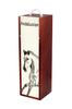 Andalusian - Wine Box with a Horse, Alcohol Box with Graphics, Personalized Gift Box from the Art-Dog Brand