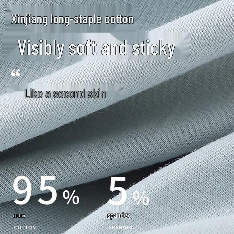 Langsha Boys' Antibacterial Cotton Boxer Briefs 4-Pack