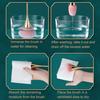 Makeup Brush with Long Handle Soft Synthetic Bristles Cosmetic Brush Blush Loose Powder Foundation Blending Kabuki Nail Dust Brush