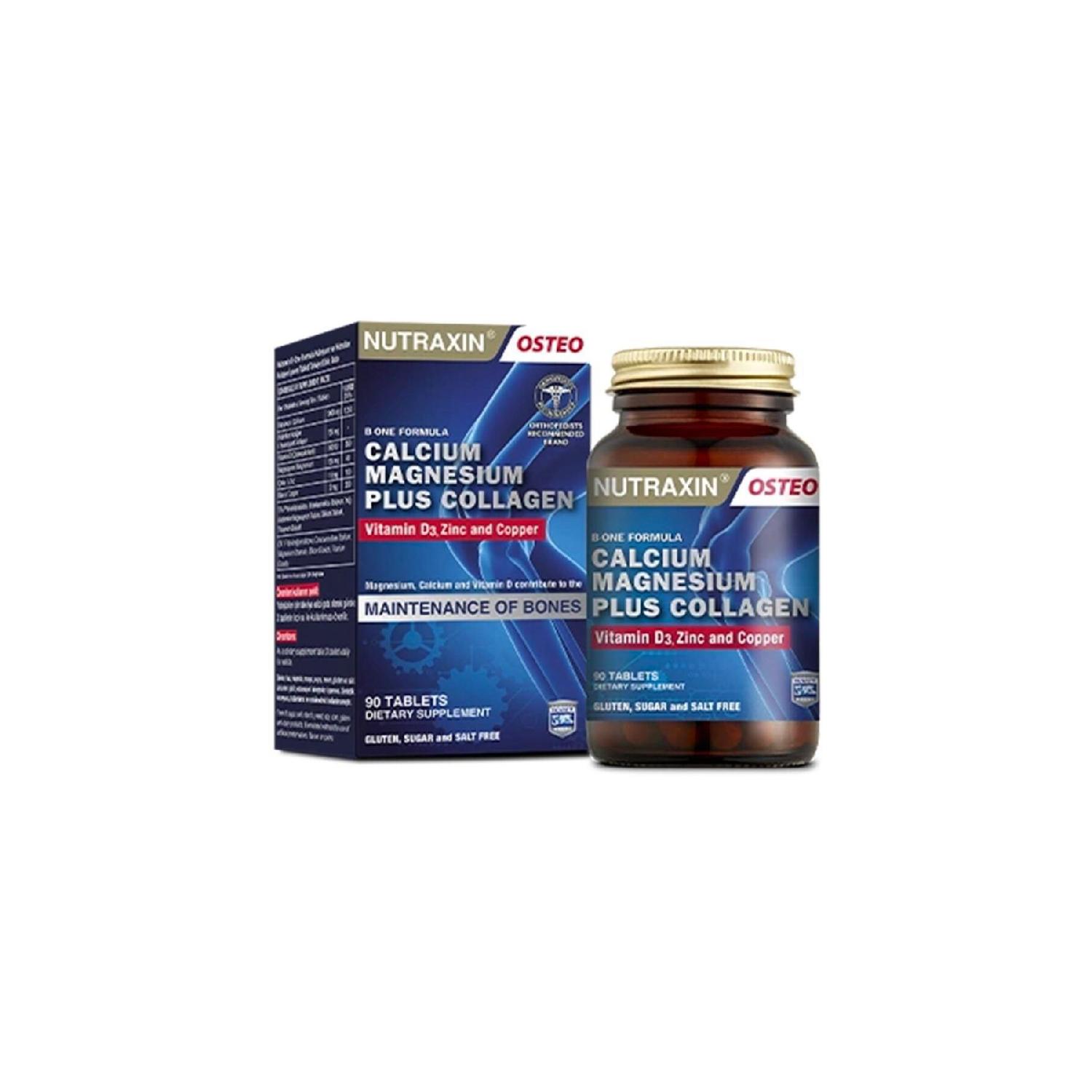 

B-one Formula Type 1 Collagen, Calcium, Vitamin D, Magnesium, Zinc, Copper Reinforcement 90 Tablets