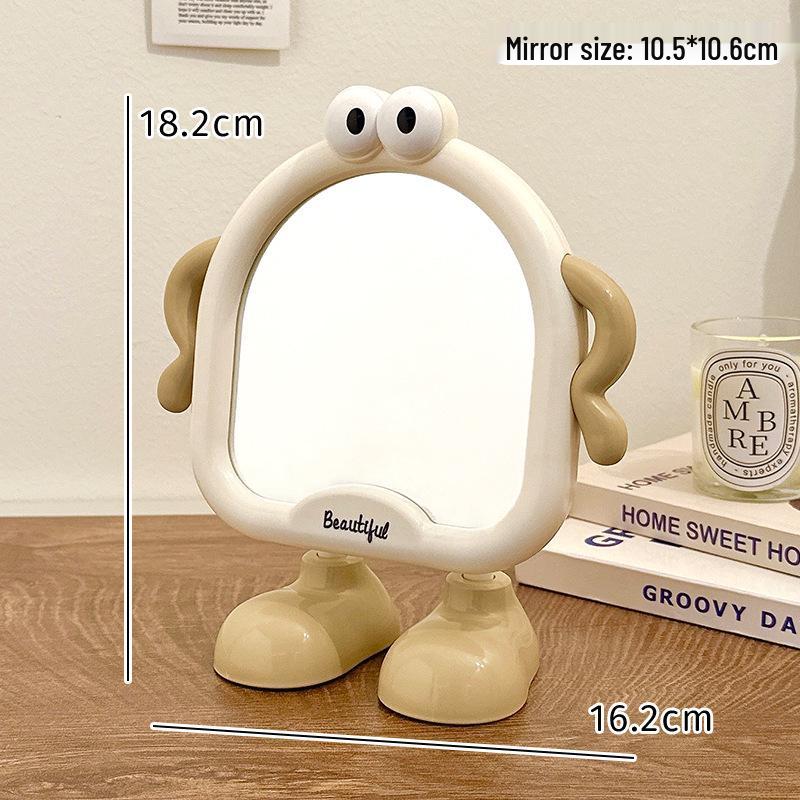 High-Grade Portable HD Makeup Mirror for Bedroom or Dorm 2025