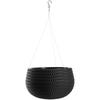 KADAX Hanging Flowerpot for Balcony Terrace Bowl Gray 29.5cm
