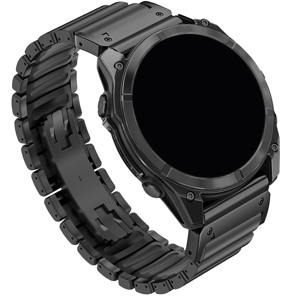 Cinturino in Titanio da 26mm per Orologio Garmin Enduro 3/2 Fenix 8 7X Pro 51mm Fenix 6X Cinturino Quick Fit Per Orologio Garmin Instinct 3 2X 50mm