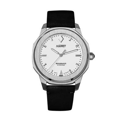 Renaissance Steel And White Suede Automatic NY41-AD2M-3B1A 200M Unisex Watch