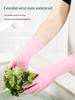 TikTok Hot Durable Nitrile Waterproof Non-slip Disposable Gloves for Housework & Dishwashing