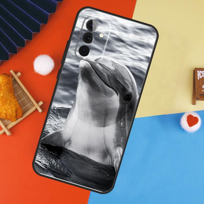 Dolphin Case For Samsung Galaxy A54 A34 A14 A55 A35 A33 A53 A13 A23 A17 A06 A16 A56 A36 A52 A32 A15