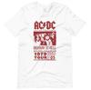 80's Punk ACDC American Vintage High Street Vintage Summer Men's and Women's Short Sleeve T-shirt#Color