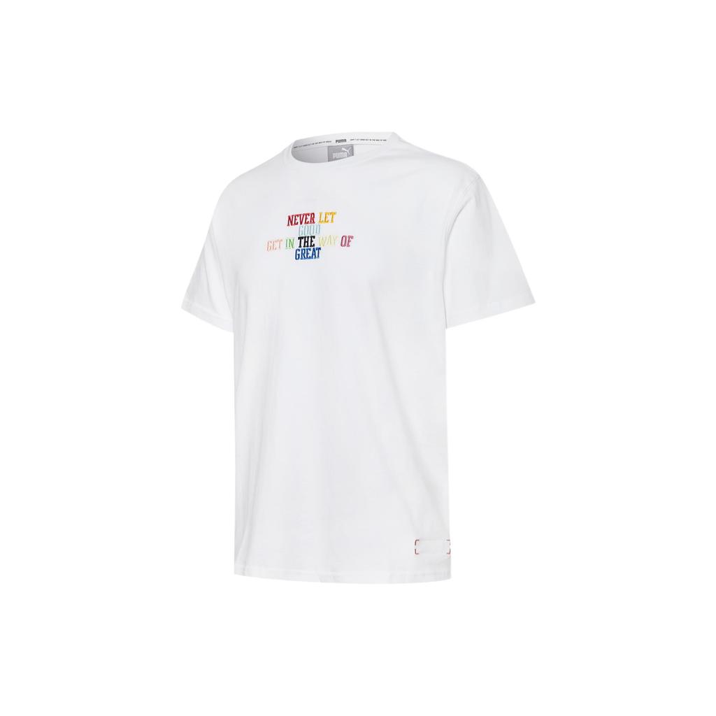 PUMA Overtime T Shirt Men's White 532093-01