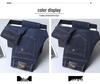 Men's 2024 Winter Thickened Velvet Jeans - High Waist, Straight-Leg, Large Size, Elastic Casual Pants