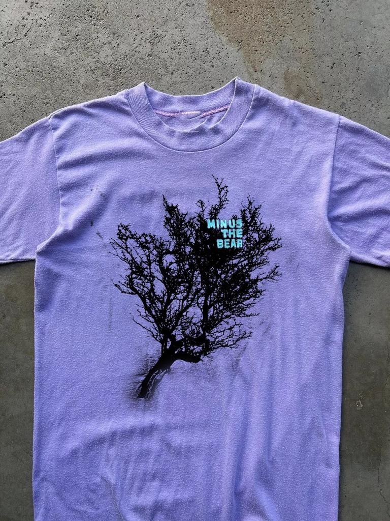 Minus the Bear Band Tour Regalo Per Fan Tutte le taglie dalla S alla 5XL Maglietta Viola BL1902