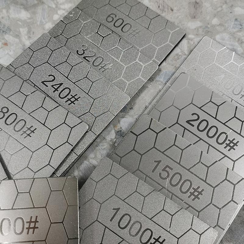 240#-3000# Diamond Sharpener Diamond Flake Sharpening Stone Honeycomb Sharpener Sharpening Tool kitchen gadgets