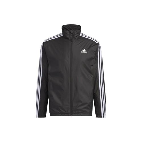adidas Three-Stripes Logo Sports Stand Collar Long Sleeve Jacket Men’s Black L чёрный