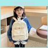 Cute Unisex Kids Nylon Backpack For School Large Capacity Animal Design