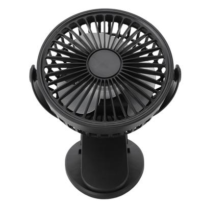 Clip On Fan 360 Degree Rotatable 3   Quiet USB Charging Portable Small Desk Fan for   Camping Stroller Home