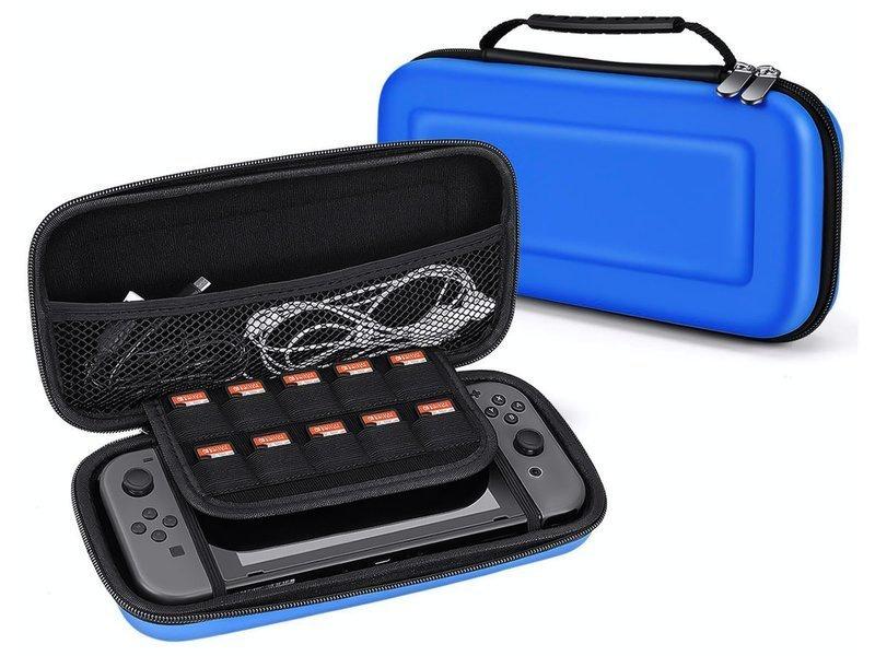 Etui Futerał Pokrowiec Alogy Do Konsoli Nintendo Switch/ Switch Oled Niebieskie 02