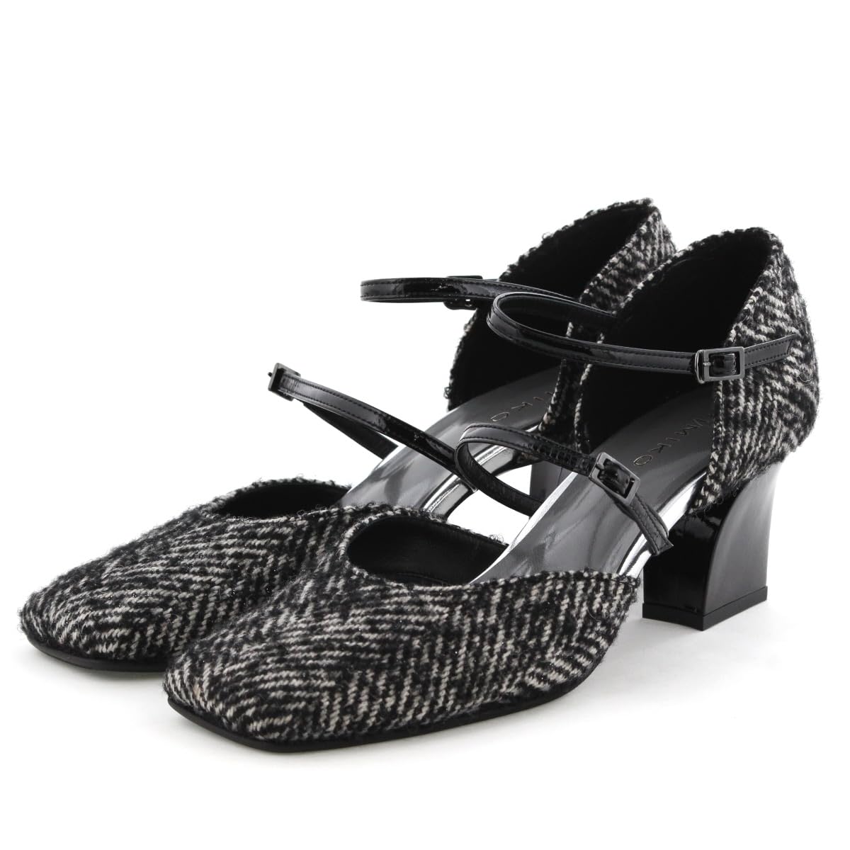 HIMIKOHimikoDouble Belt Separate Pumps641325 BlackC245 21590₽