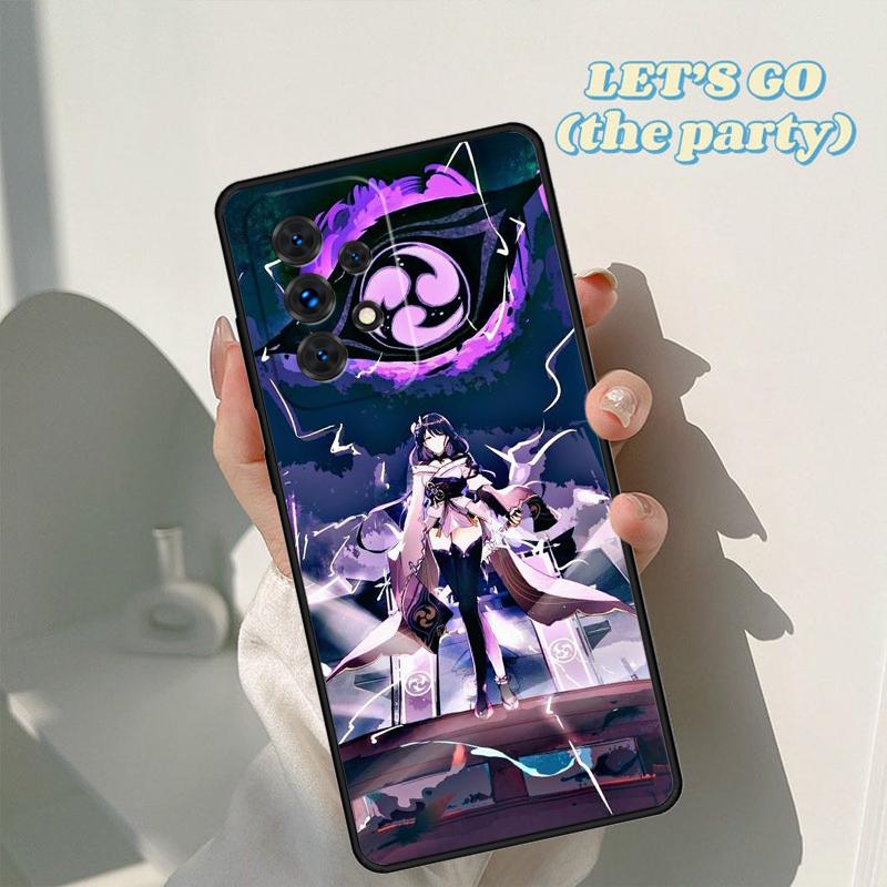 Baal Genshin Impact Game phone case For Samsung Galaxy A42 A31 A40 A51 A71 A32 A80 A91 A52 A72 A73 A20e A50 A70 A11 A12 Cover