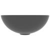 VidaXL Lavabo de Salle de Bain Rond Vasque à Poser de Toilette Lave-mains de Cuisine Salle Cosmétique Maison Intérieur 146983