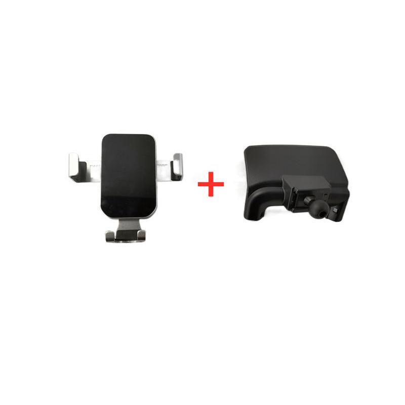 1Set Plastic Material For 2016 2017 KIA Sportage MK4 Special Car Phone Holder Fixed Bracket Stand Mobile Gravity Linkage