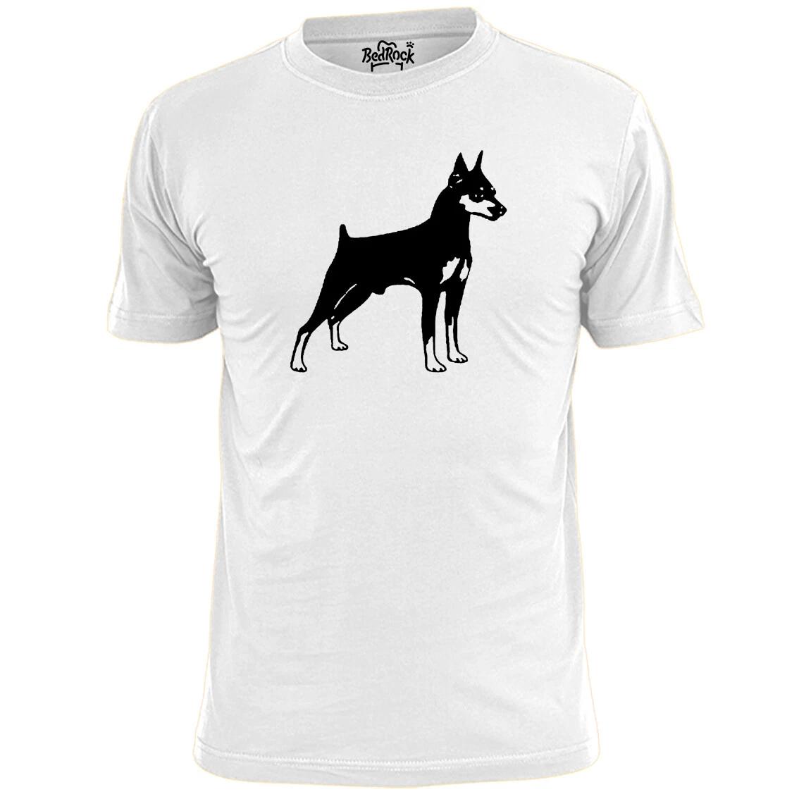 

Mens Doberman Dog Stencil T shirt Pet Pooch Hound 4XL
