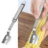Corn Peeler Tool Stainless Steel Corn Decobbing Tool Corn Cob Stripping Tool Long Handle Corn Remover Tool Corn Shucker Tool For