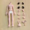 1/12 Bjd Doll 14cm Movable Body Asi 3.0 with 6 Styles Hands DIY Accessories Multicolor Skin Ball Joint Doll Toys