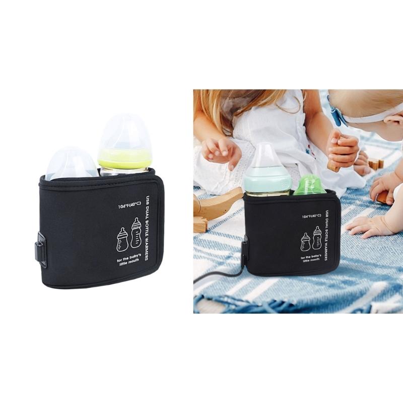 Insulated Bottle Holder Case Portable and Convenient Feeding Bottle Insulation Sleeve Warm Keeper for Parents Travel