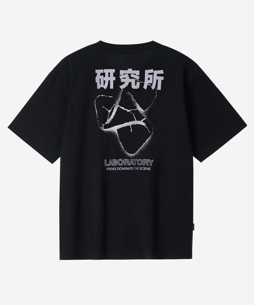 NODE LABS Dev:6 Laboratory Short Sleeve T-Shirt_Black