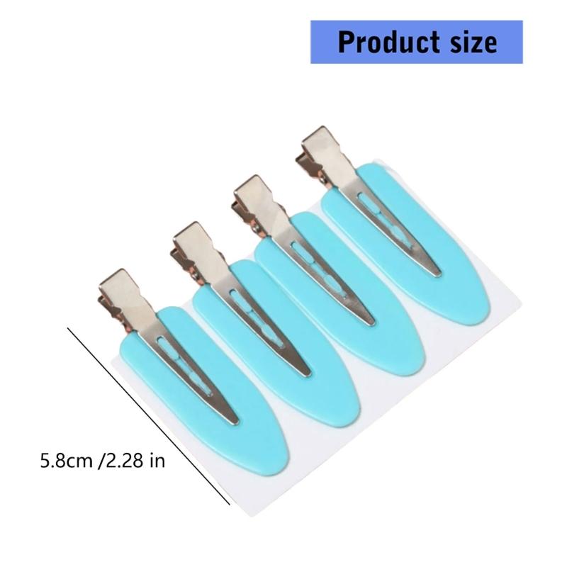 Seamlessly Acrylic Hair Clip Women Lovely Hair Barrettes Multiple Use for Various Hairstyles Portable Gift Accessory