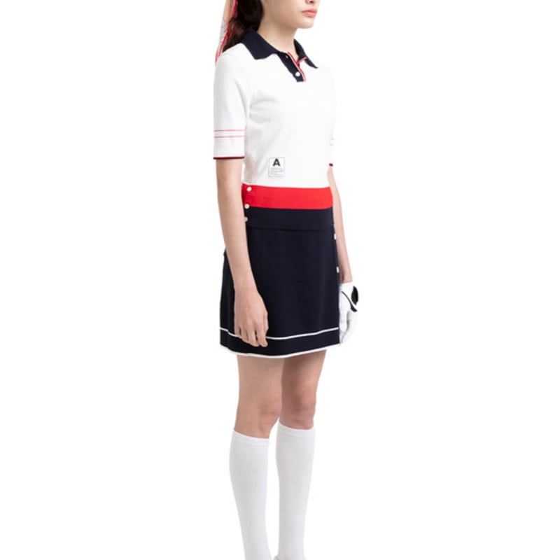 Aven Hampton Yacht Sailor Scarf Red