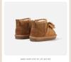 Velvet Bow Baby Girl Princess Winter Boots - Cute Toddler Cotton Snow Boots