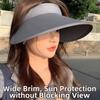 Sun Protection Women's Sun Hat Breathable Outdoor Bucket Hat Sunscreen Sun Hat  Summer