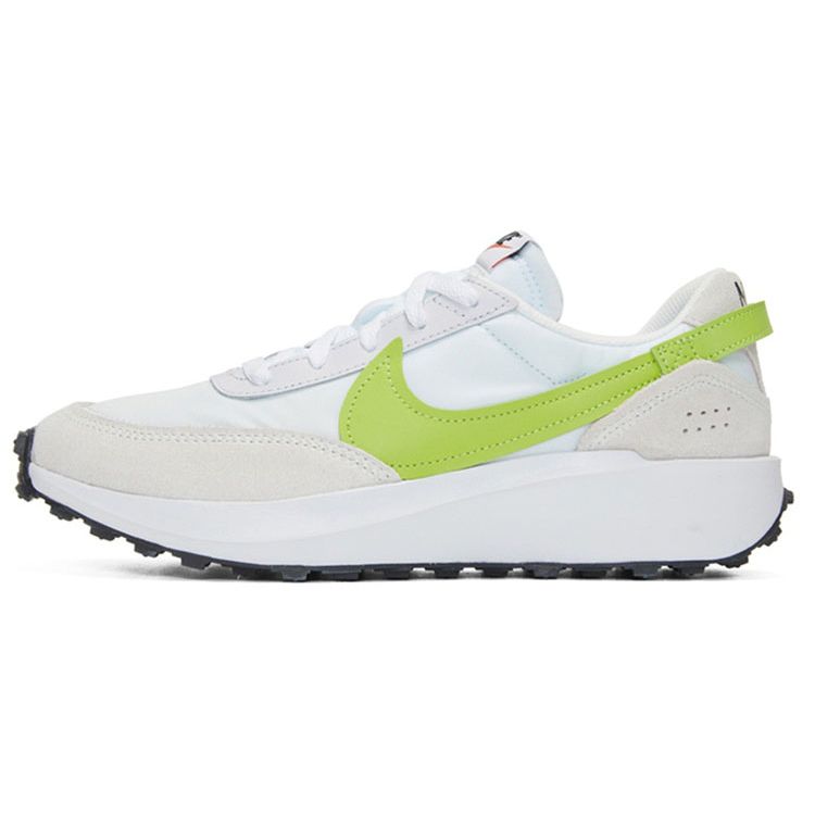 Nike Waffle Debut Summit White Atomic Green Iris Whisper Women s Lifestyle Shoes DH9523-101 EU 36.5