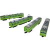 Tomytec Eisenbahn Collection Klimatisierter Wagen 4-Wagen-Set Jr Serie 103 Typ 3000