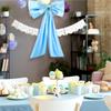 Large Bow with Long Streamers Giant Ribbon Tie for Christmas tree door window wall Decoration birthday party wedding Backdrop