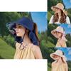 Summer Sun Protection Hat With Large Brim And Butterfly Bow For Womens Outdoor Fashion