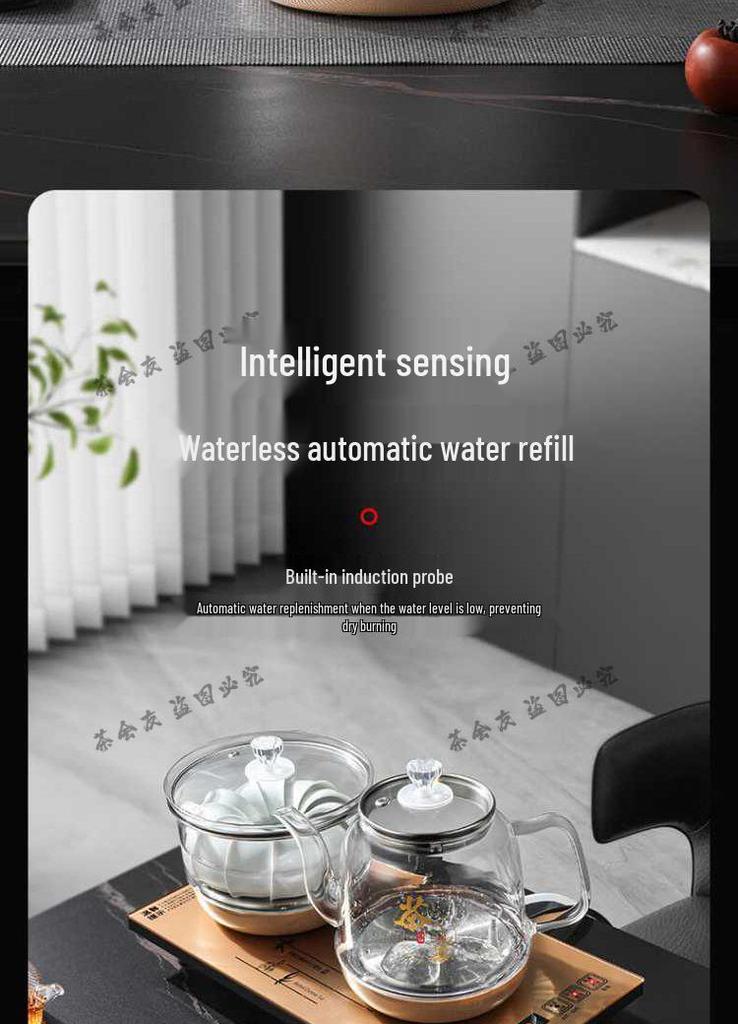 Smart Electric Glass Kettle with Auto Power Off and Insulation for Tea Ceremonies