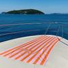 Pink-orange Striped Tiger Quick Drying Bath Towel Microfiber Beach Towel Light Weight Swimming Camping Yoga Beach Out