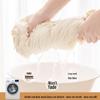 2025 Luxury Winter Sofa Cushion: Thick Rabbit Fur Plush, Non-Slip, Ideal for Solid Wood and Leather