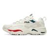 Fila Tracer Fabric Comfortable Casual Breathable Low-Top Dad Shoes Men Sneakers White Green Red F12M021111FWR
