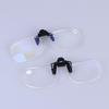 Ultra-Light Clip Presbyopic Glasses Rimless Flip Up Down Reading Glasses With Clip Optical Lenses Magnifying Glasses For Reading