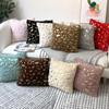 Decorative Bed Plush Soft Feather Cushion Cover Throw Pillow Cover Home Decoration Pillowcase