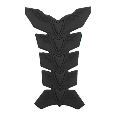 Motorrad 3D Gel Öl Gastank Pad Fischgräten Schutz Aufkleber Pad Dekor Schwarz