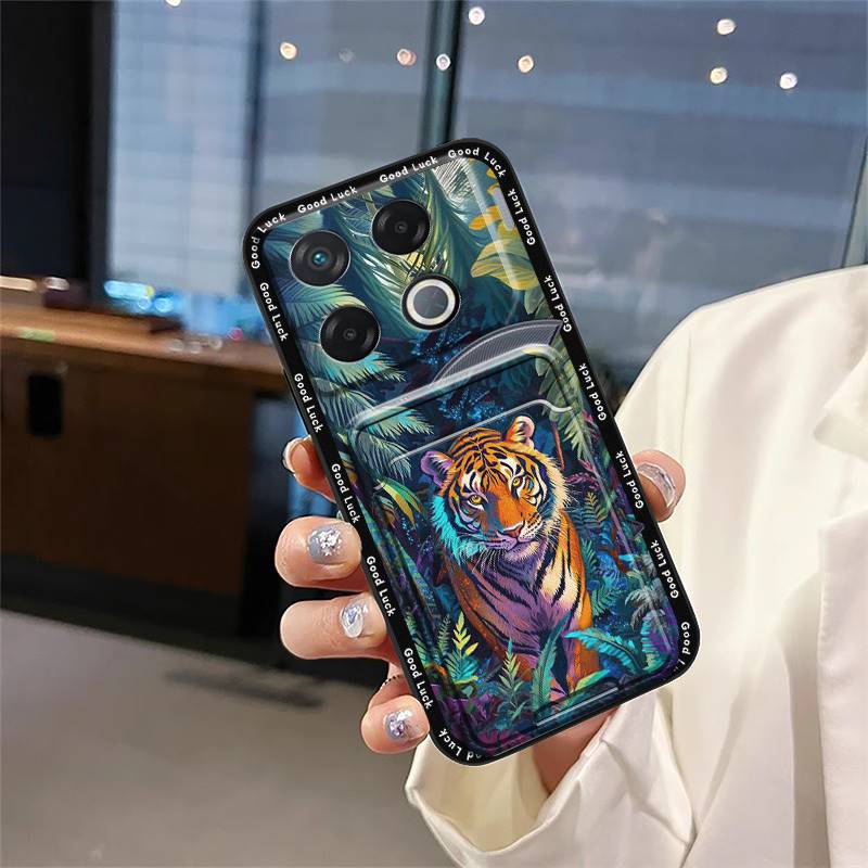 Graffiti Waterproof Phone Case For Infinix GT 20 Pro/X6871 Cartoon Cute Anti-dust Card Bag Fashion Design Anti-knock TPU