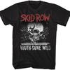 A&E Designs Skid Row T-Shirt Youth Gone Wild Graffiti Black Tee