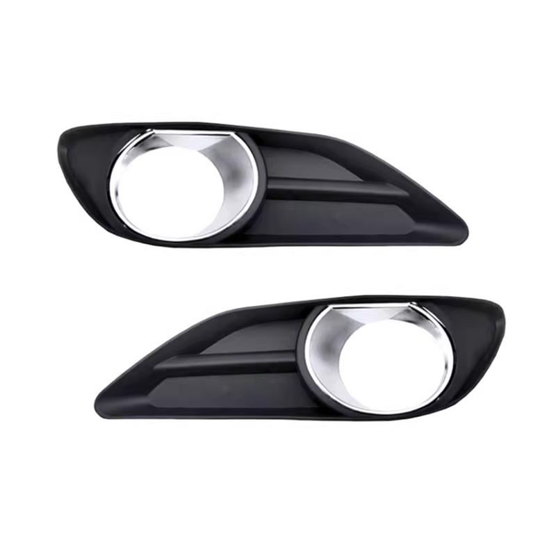 2 SZTUKI Dla Toyota Camry Aurion 2006 2007 2008 2009 Przedni Zderzak Światło Przeciwmgielne Lampa Chromowana Listwa Pokrywa Ramka Maska Grill Pokrywa Zaślepka Obwódka