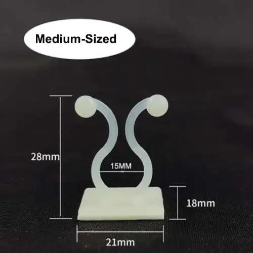 1/30/50Pcs For Garden Accsesories Plant Garden Pots & Planters Climbing Wall Outdoor Decors Lamp Support for Plants Clip Vine